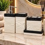 Alvina 4 Pcs Bathroom Set - 0048