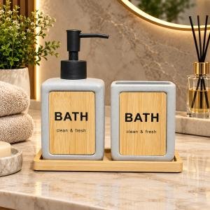 Bath Set Disp Ceramics 6458 - 5044