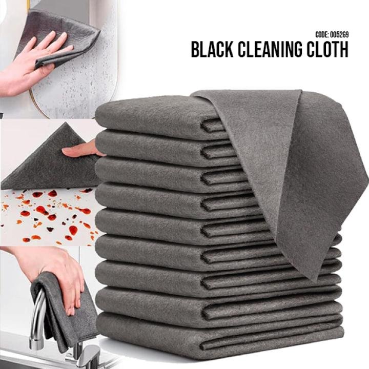 BLACK CLEANING CLOTH
