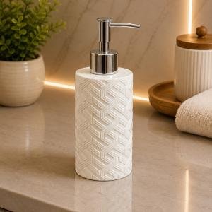 Ceramic Soap Dispenser Shiny - 5489