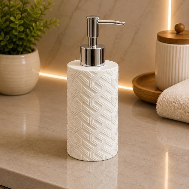 Ceramic Soap Dispenser Shiny - 5489