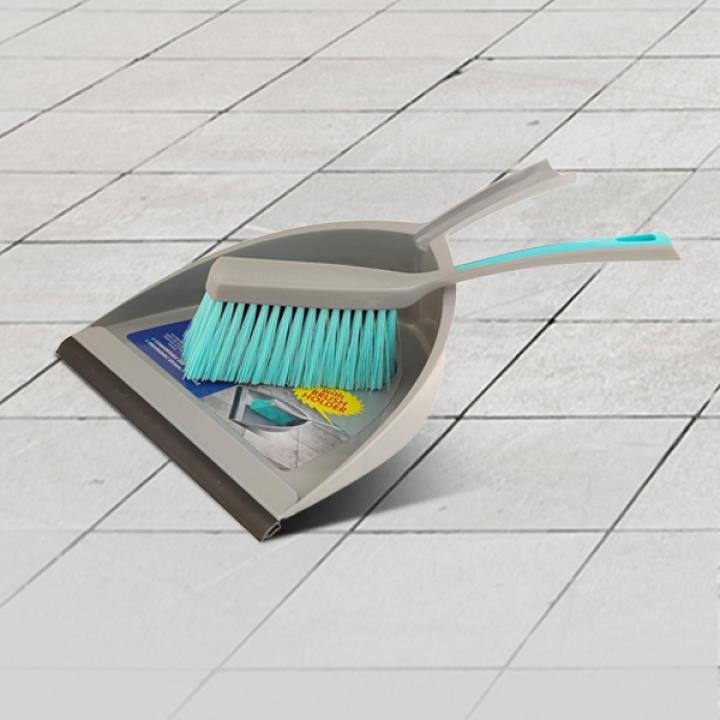 Champion Dustpan with Brush