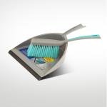 Champion Dustpan with Brush