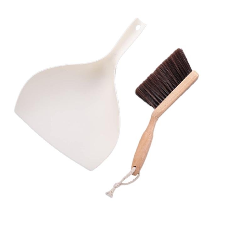 Dustpan with Wooden Brush xt 1161