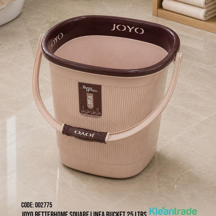 Joyo Betterhome Square Linea Bucket 25 Ltrs