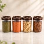 Joyo Spacio Container 1000 ml 4 Pc Set Tr Plain - 5002