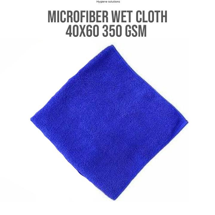 microfiber wet cloth 40x60 350 gsm