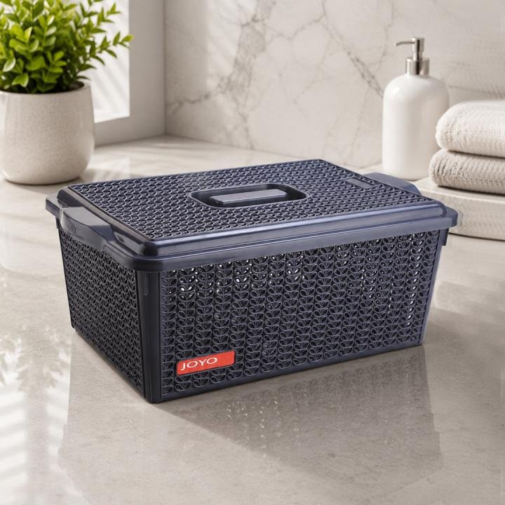 Petal Basket No5 with Lid - 5006