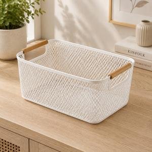 Plastic Storage Basket Recta Mesh B - 4692