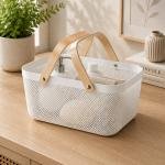 Plastic Storage Basket SQ Mesh B - 4691