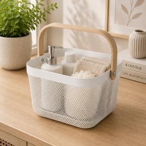 Plastic Storage Basket SQ Mesh S - 4699